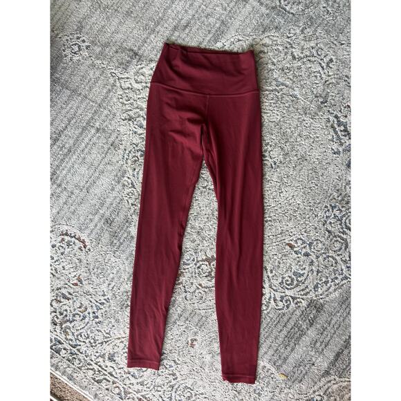 Lululemon Align High-Rise Pant 28" -Nulu- Color Mulled Wine- Size 4 - Picture 12 of 12